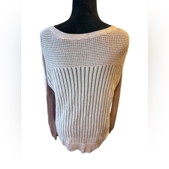 Margaret O'Leary Light Pink Knit Sweater Womens Size Small - Picture 2 of 11